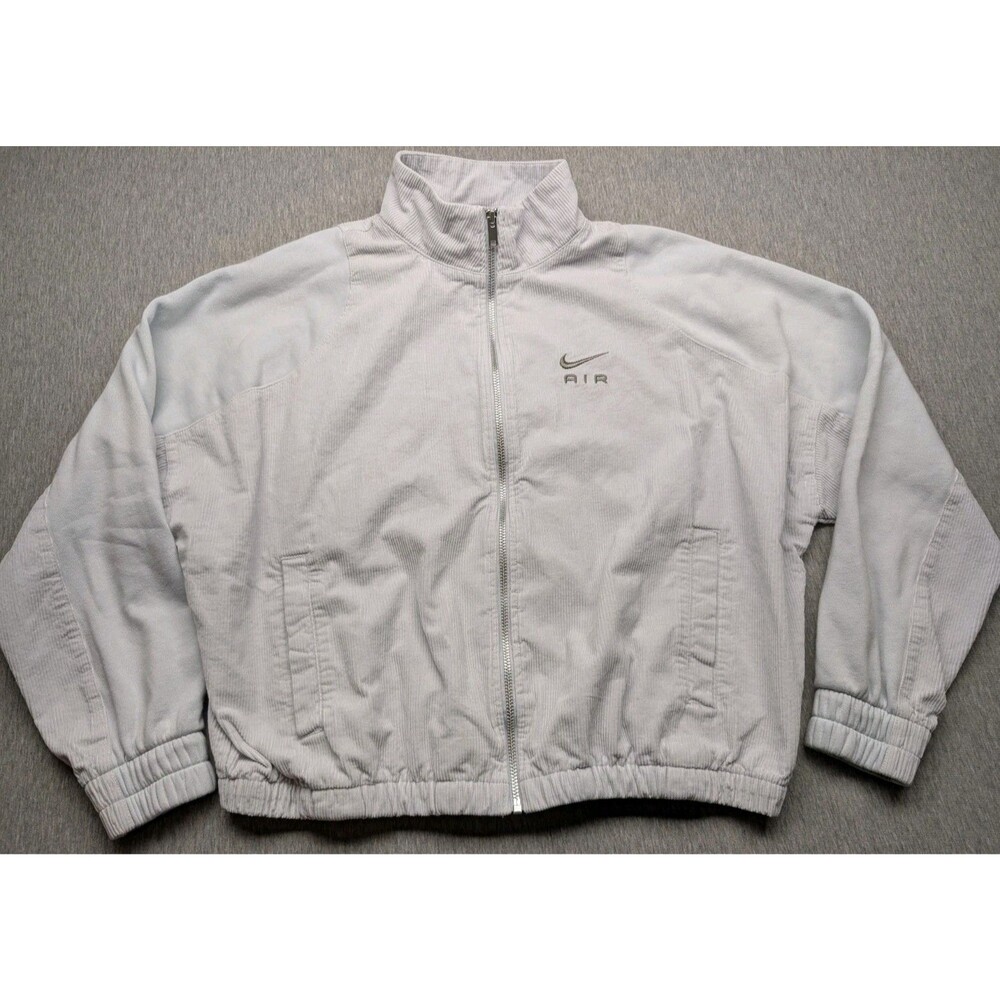 Nike Women's Air Corduroy Fleece Full-Zip Jacket  DQ6928-043 New, Size S